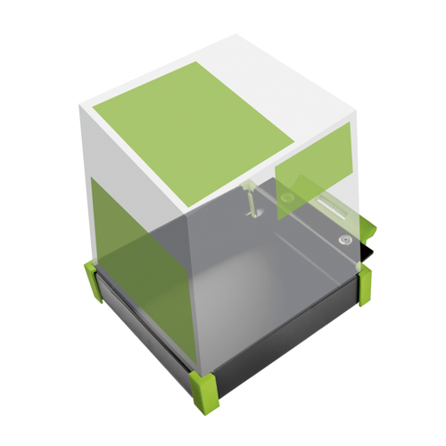 Halterung für Inlabtex Serial Dilution Bags Karton